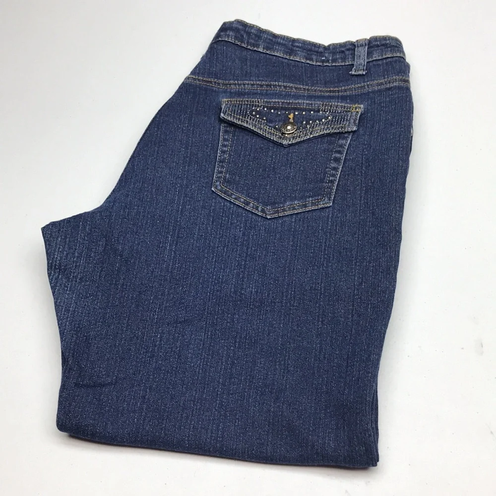 VINTAGE COS JEANS SIZE 12P STRAIGHT CUT ⭐️ - Picture 1 of 9